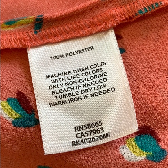 LAST CHANCE Abound Coral Tea Rose Confetti Dot Dress - Picture 9 of 9